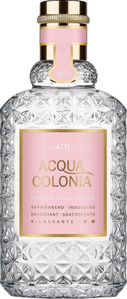Flacon wody kolońskiej 4711 Acqua Colonia Peony & Sandalwood 100ml - eleganckie perfumy damskie o kwiatowo-drzewnym zapachu z piwonią