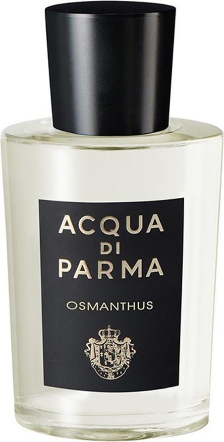 Flacon Acqua Di Parma Osmanthus Eau de Parfum 100ml woda perfumowana unisex z eleganckim opakowaniem marki Acqua Di Parma na białym tle