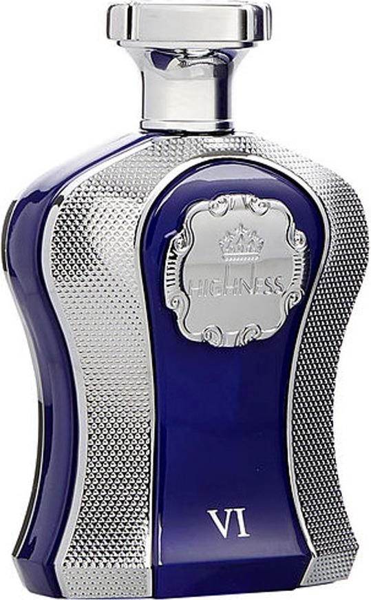 Afnan Highness VI woda perfumowana 100ml w niebieskim flakonie z koroną - orientalne perfumy męskie w eleganckim opakowaniu marki Afnan