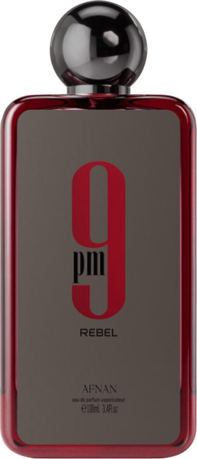 Flacon perfum Afnan 9 PM Rebel woda perfumowana 100ml w eleganckim opakowaniu - buntowniczy zapach unisex dla odważnych kobiet i mężczyzn