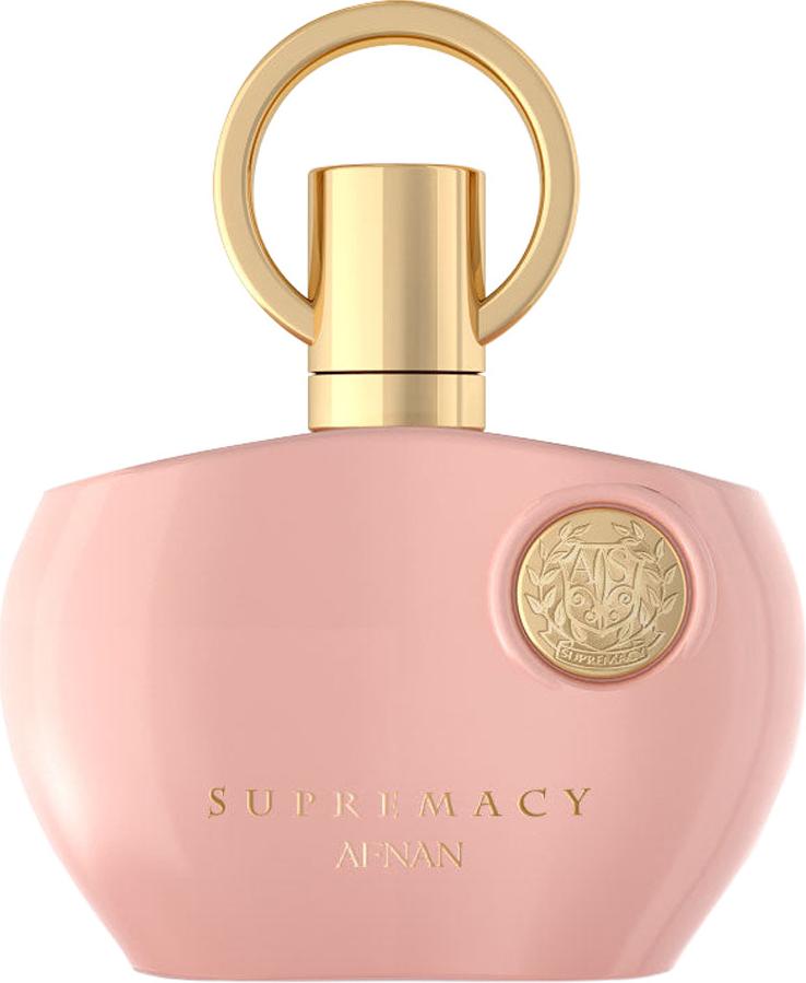 Flacon wody perfumowanej Afnan Supremacy Pink 100ml w eleganckim opakowaniu - orientalno-kwiatowe perfumy damskie marki Afnan