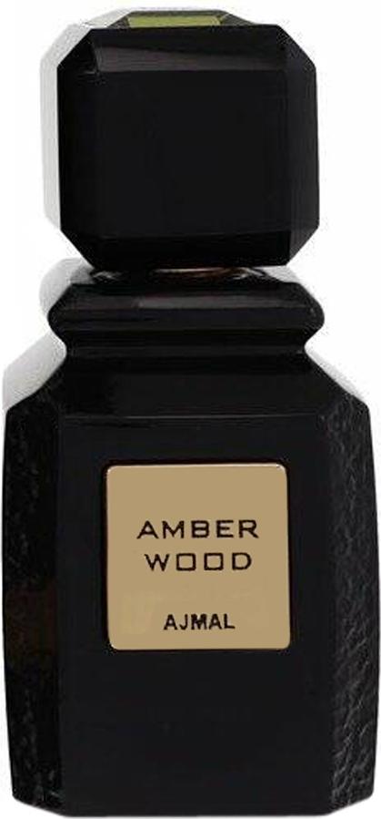 Flacon perfum Ajmal Amber Wood woda perfumowana 100ml w eleganckim opakowaniu - orientalny zapach unisex z nutami bursztynu i cedru