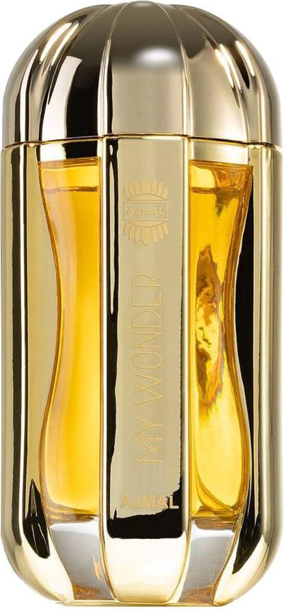 Ajmal My Wonder woda perfumowana 85ml w luksusowym złotym flakonie - damskie perfumy orientalne kwiatowo-owocowe marki Ajmal