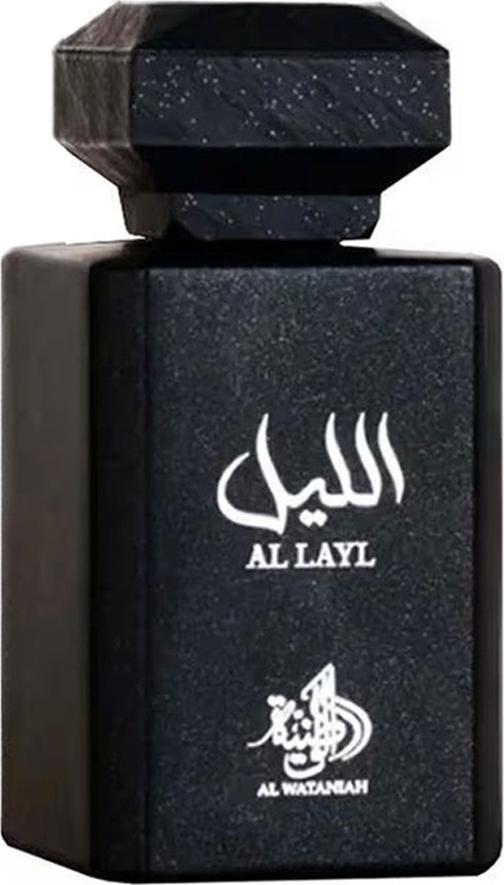 Al Wataniah Al Layl woda perfumowana 100ml flacon dla mężczyzn orientalne perfumy eleganckie opakowanie butelka zapach męski