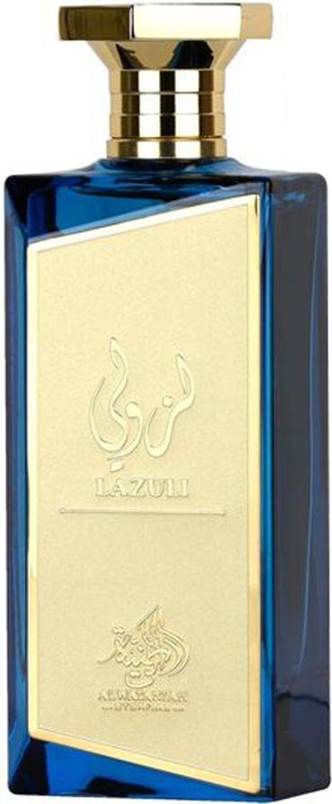 Flacon wody perfumowanej Al Wataniah Lazuli 100ml w eleganckim opakowaniu - unisex perfumy z nutami cytrusowymi i bursztynem marki Al Wataniah