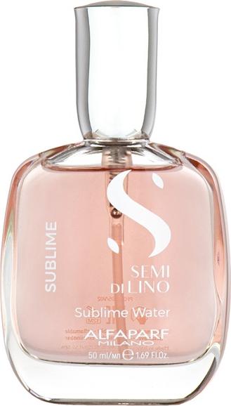 Flacon wody perfumowanej Alfaparf Semi Di Lino Sublime 50ml do włosów i ciała z eleganckim opakowaniem marki Alfaparf Milano