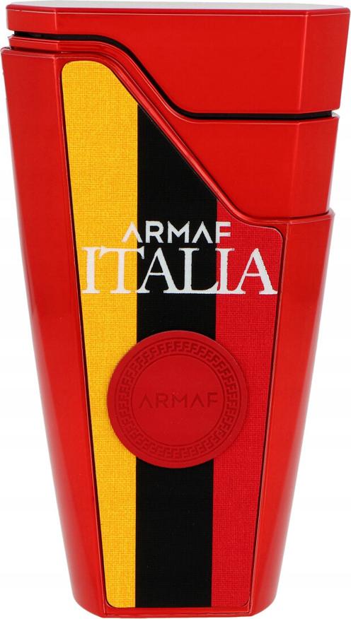Armaf Italia woda perfumowana 80ml w czerwonym flakonie - arabskie perfumy kwiatowo-owocowe dla kobiet z jaśminem i różą w eleganckiej butelce