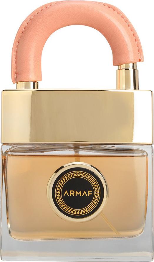 Flacon wody perfumowanej Armaf Opus Femme 100ml dla kobiet - eleganckie opakowanie z logo marki Armaf na białym tle
