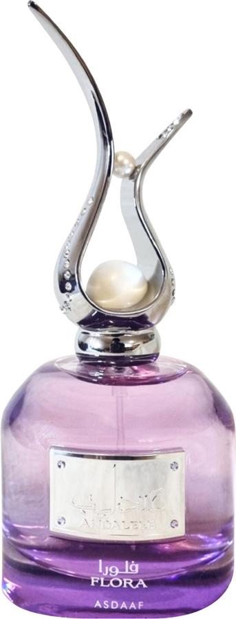Asdaaf Andaleeb Flora woda perfumowana 100ml w eleganckim fiolkowym flakonie - arabskie perfumy damskie o kwiatowo-cytrusowym zapachu dla kobiet