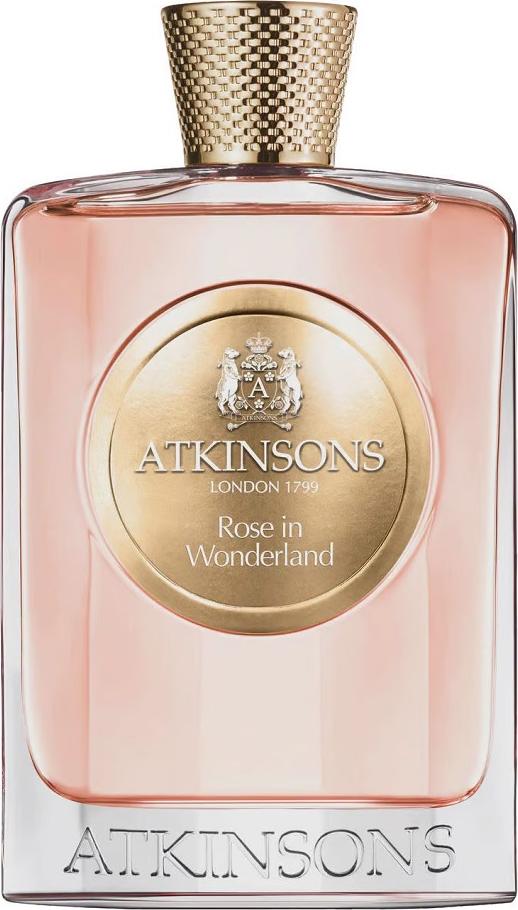 Flacon wody perfumowanej Atkinsons Rose in Wonderland 100ml z eleganckim opakowaniem marki Atkinsons The Contemporary Collection