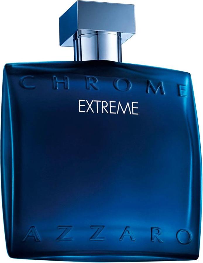 Flacon Azzaro Chrome Extreme woda perfumowana 50ml w eleganckiej butelce z logo marki Azzaro na białym tle produktowego do sklepu online