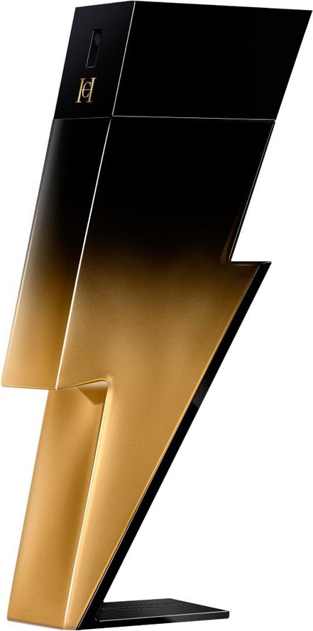 Flacon Carolina Herrera Bad Boy Extreme woda perfumowana 50ml w futurystycznej butelce na białym tle z logo marki i eleganckim opakowaniem