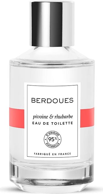 Flacon wody toaletowej Berdoues 1902 Pivoine & Rhubarbe 100ml - eleganckie perfumy damskie o kwiecisto-owocowym zapachu z rhabarbarem i piwonią