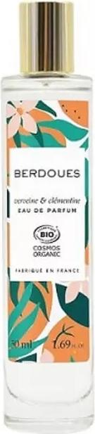 Flacon wody perfumowanej Berdoues Verveine & Clémentine 50ml - naturalne perfumy cytrusowe z werbeną i mandarynką marki Berdoues