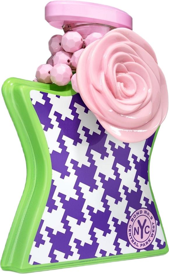 Flacon perfum Bond No. 9 Central Park West woda perfumowana unisex 100ml na białym tle z eleganckim opakowaniem marki Bond No. 9