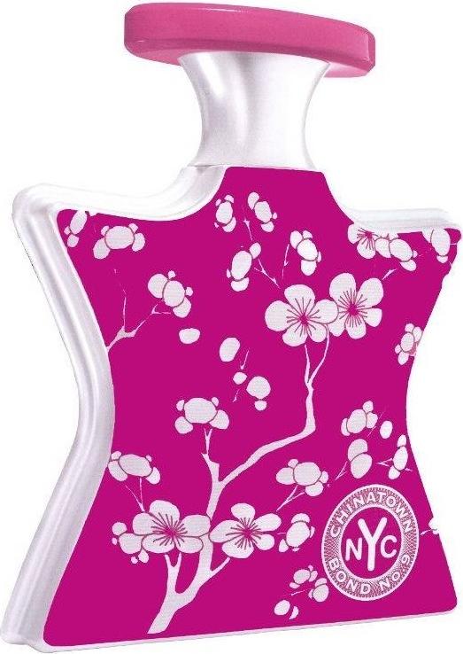Flacon perfum Bond No.9 Chinatown woda perfumowana 100ml na białym tle - eleganckie opakowanie luksusowych orientalnych perfum marki Bond No.9