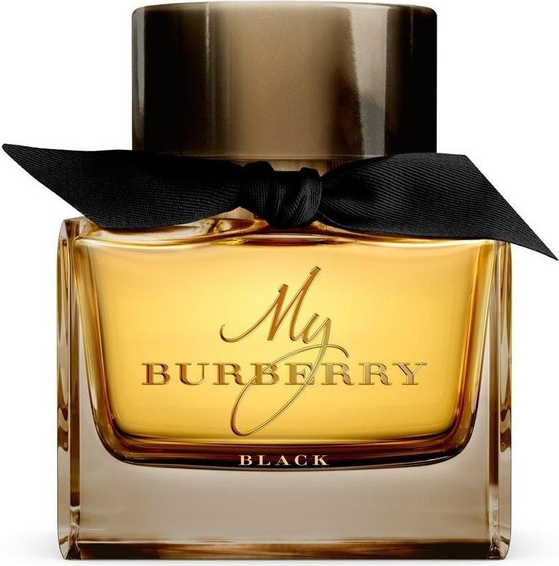 Burberry My Burberry Black perfumy 90 ml - elegancki czarny flacon z orientalno-kwiatowym zapachem dla kobiet na białym tle