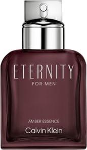 Calvin Klein Eternity For Men Amber Essence parfum w eleganckim bordowym flakonie - luksusowe perfumy męskie z nutami ambry i wanilii