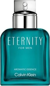 Flacon perfum Calvin Klein Eternity Aromatic Essence for Men 200ml w eleganckim opakowaniu na białym tle - męski zapach premium