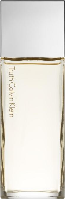Flacon Calvin Klein Truth woda perfumowana 100ml dla kobiet na białym tle z eleganckim opakowaniem marki Calvin Klein