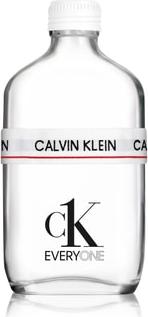 Flacon perfum Calvin Klein ck Everyone woda toaletowa 200ml na białym tle - nowoczesny unisex zapach z cytrusami i niebieską herbatą
