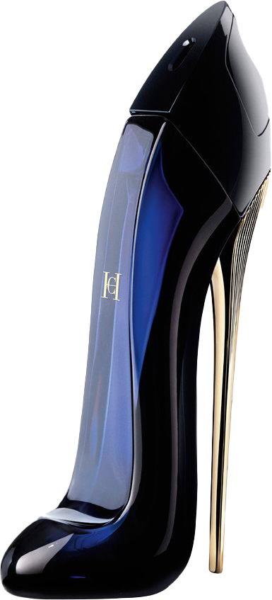 Carolina Herrera Good Girl woda perfumowana 30ml w ikonicznym flakonie w kształcie szpilki na białym tle z eleganckim opakowaniem marki
