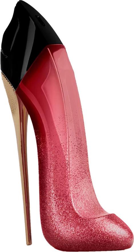 Flacon perfum Carolina Herrera Very Good Girl Glam woda perfumowana 80ml w eleganckim opakowaniu na białym tle