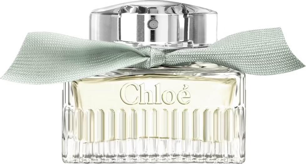 Flacon wody perfumowanej Chloé Rose Naturelle 30ml z eleganckim opakowaniem marki Chloé na białym tle - wegańskie perfumy damskie