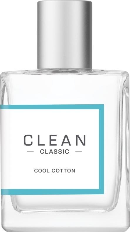 Flacon Clean Classic Cool Cotton woda perfumowana unisex 60ml z eleganckim opakowaniem na białym tle - świeży zapach białej bawełny
