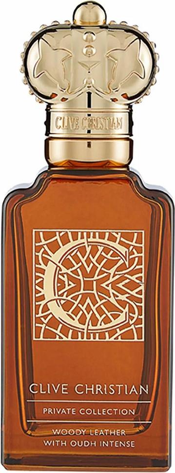 Flacon perfum Clive Christian Private Collection C Woody Leather Masculine 50ml - luksusowe męskie perfumy o nutach skórzano-drewnianych