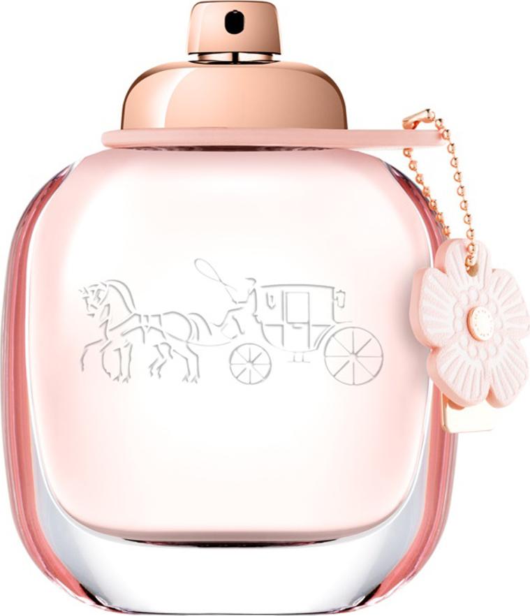 Flacon Coach Floral woda perfumowana 90ml - elegancka butelka z kwiatowym zapachem dla kobiet marki Coach na białym tle
