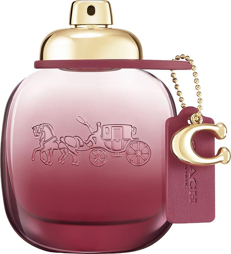 Flacon perfum Coach Wild Rose 50ml - elegancka butelka z wodą perfumowaną dla kobiet z kwiatowymi nutami róży i jaśminu sambac