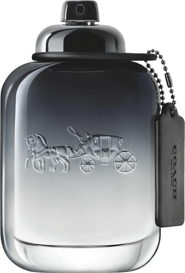 Flakon Coach for Men woda toaletowa 100ml - eleganckie perfumy męskie w stylowym opakowaniu z logo marki Coach na białym tle