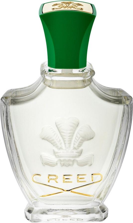 Flacon perfum Creed Fleurissimo woda perfumowana damska 75ml z eleganckim opakowaniem luksusowej marki na białym tle w wysokiej jakości