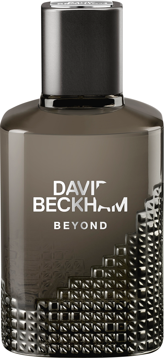 David Beckham Beyond woda toaletowa męska 90ml - flacon perfum z eleganckim opakowaniem marki David Beckham na białym tle