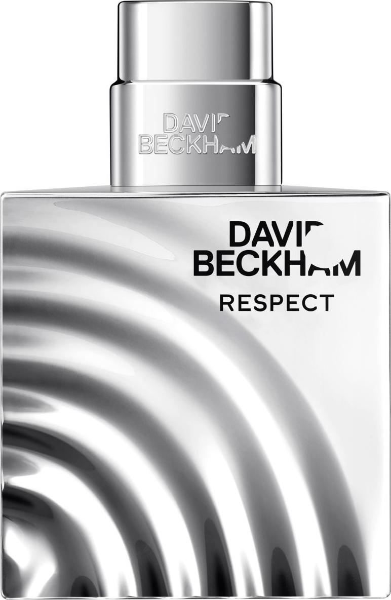 Flacon wody toaletowej David Beckham Respect 40ml w eleganckim opakowaniu - męskie perfumy z nutami cytrusowymi i drzewnymi dla pewnych siebie mężczyzn
