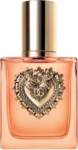 Flacon perfum Dolce & Gabbana Devotion Intense woda perfumowana 100ml w eleganckim opakowaniu na białym tle z logo marki