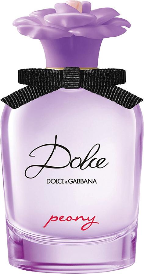 Flakon wody perfumowanej Dolce & Gabbana Dolce Peony 75ml - elegancki różowy bottle z kwiatową kompozycją piwonii i róż dla kobiet