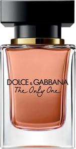 Flacon perfum Dolce & Gabbana The Only One woda perfumowana 50ml w eleganckim opakowaniu na białym tle, luksusowe perfumy damskie