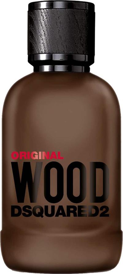 Dsquared2 Original Wood woda perfumowana 50ml w eleganckiej brązowej butelce - męski zapach drzewny z nutami jodły i cedru