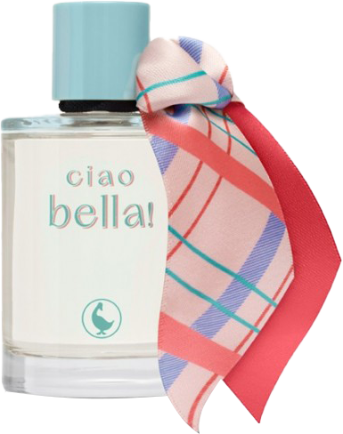Flacon perfum El Ganso Ciao Bella woda toaletowa 30 ml dla kobiet w eleganckim opakowaniu marki El Ganso na białym tle