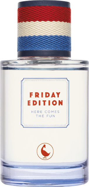 Flacon wody toaletowej El Ganso Friday Edition 75ml dla mężczyzn - orientalny zapach fougère z lawendą i bobem tonka na białym tle