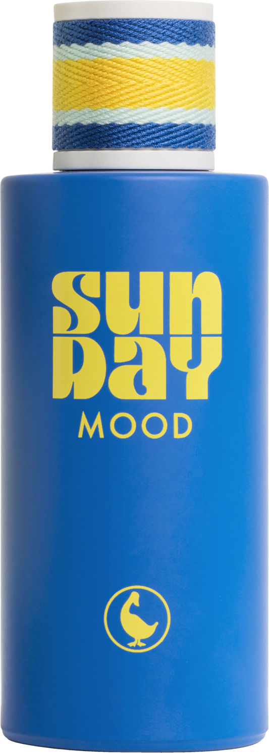 Flacon wody toaletowej El Ganso Sunday Mood 125ml z eleganckim opakowaniem marki El Ganso na białym tle - perfumy cytrusowe dla mężczyzn