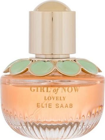 Flacon wody perfumowanej Elie Saab Girl of Now Lovely 30ml w eleganckim opakowaniu, kwiatowo-owocowe perfumy dla kobiet marki Elie Saab