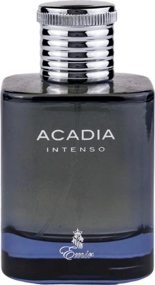 Flacon wody perfumowanej Emir Acadia Intenso 100ml dla mężczyzn - eleganckie opakowanie intensywnych perfum z nutami grejpfruta, imbiru i cedru