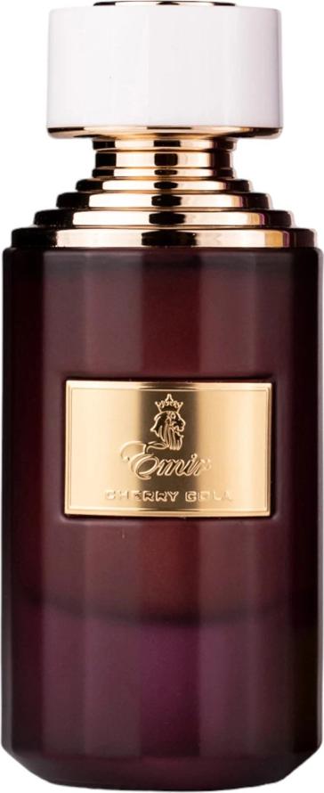 Flacon perfum Emir Cherry Cola ekstrakt 75ml - unisex zapach wiśniowo-colowy z wanilią i cynamonem w eleganckiej butelce marki Emir
