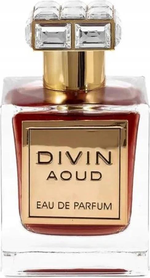 French Avenue Divin Aoud woda perfumowana 100ml - elegancki flacon luksusowych perfum orientalnych z aromatem aoud na białym tle