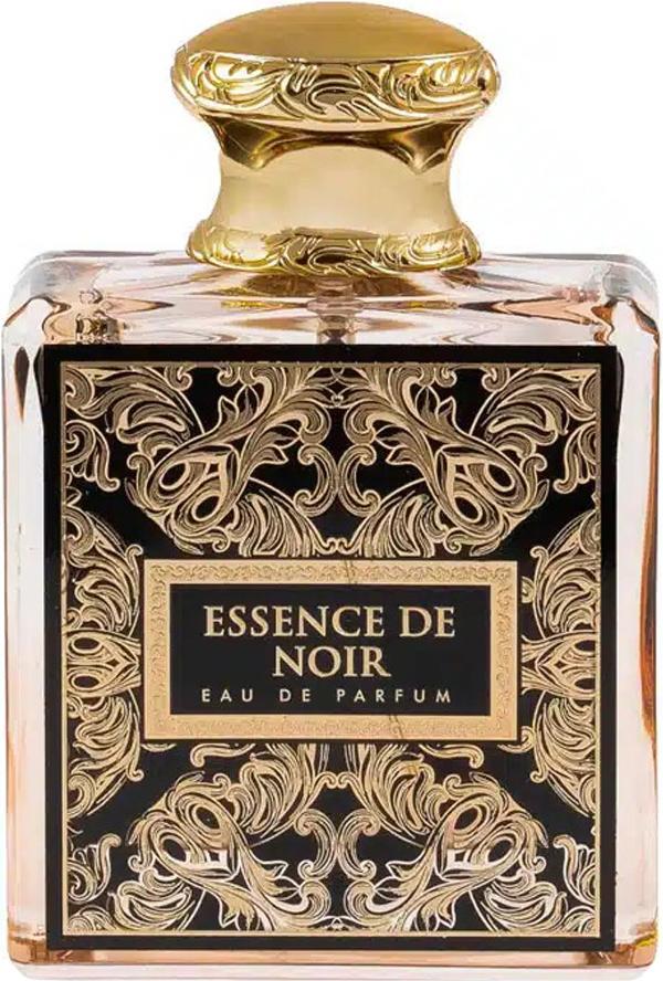 Flacon perfum French Avenue Essence De Noir woda perfumowana 100ml unisex w eleganckim opakowaniu na białym tle