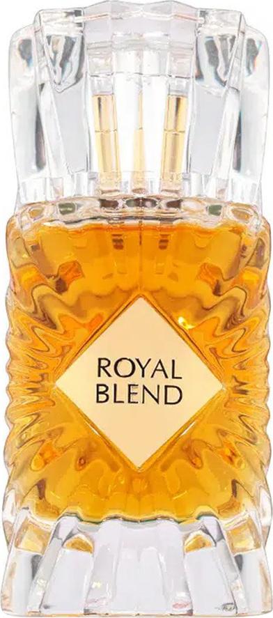 Flacon perfum French Avenue Royal Blend 100ml na białym tle - luksusowe perfumy unisex z eleganckimi nutami kwiatowymi i drzewnymi