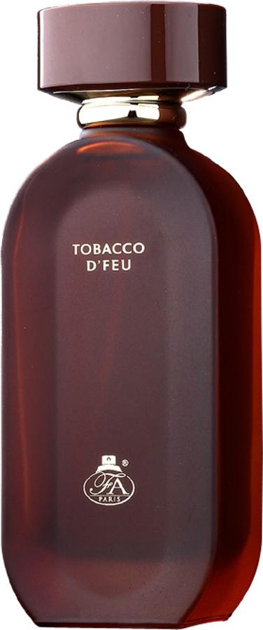 Flacon perfum French Avenue Tobacco D'Feu woda perfumowana 100ml unisex z eleganckim opakowaniem na białym tle - luksusowy zapach tytoniowy